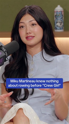 @Miku Martineau on how she prepared to row in “Crew Girl” on Netflix #mikumartineau #crewgirl #crew #zachsangshow #fyp