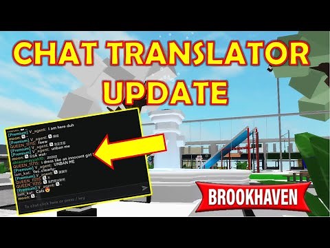 How to Turn "ON" AUTOMATIC CHAT TRANSLATOR in BROOKHAVEN🏡RP [] ROBLOX