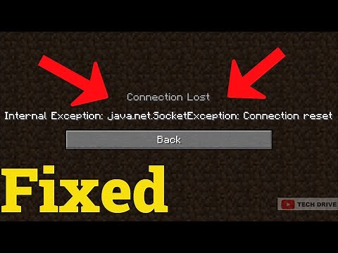 Fix connection reset error in minecraft 1.18.1 | internal exception java.net.socketexcpection - 2022