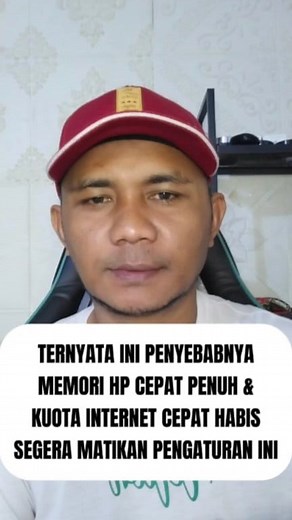 1.6M views · 14K reactions | Ternyata ini penyebabnya memori HP cepat penuh dan kuota internet cepat habis, segera matikan dua pengaturan ini di HP android kalian. #tutorialandroid #tipsandroid | Firman Leader New | Facebook