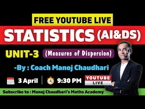 Engineering STATISTICS (AI&DS) | UNIT-3 | LECTURE-1