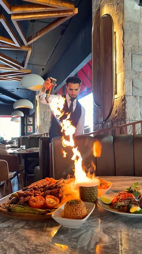 THERE’S A NEW TURKISH STEAKHOUSE IN LEEDS SERVING SUCCULENT CUTS OF MEAT WITH A SIDE OF THEATRICS! 😍🔥 Etci Mehmet has officially opened, and to say it’s a meat lover’s paradise would be an understatement. From dry-aged and 24-carat gold steaks to slow cooked specials that melt in your mouth – each dish is as mouthwatering as the last (trust us, we tried a fair few!) But it’s the table-side theatrics that made it for us. Each steak is served with a side of flair, especially if you go for the fi