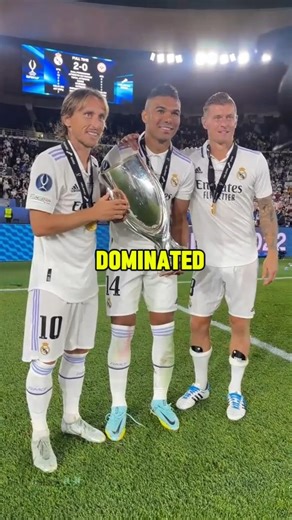 The Midfield That Made Real Madrid Unstoppable ⚡#shorts