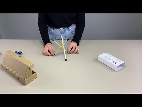 3 Dowel Tensegrity Structure by TensoLogic