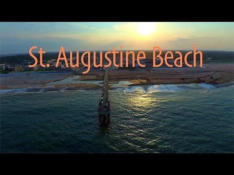 St. Augustine Beach, Florida Drone Footage!