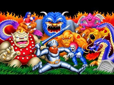 Ghosts'n Goblins (Arcade) Playthrough