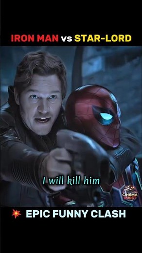 Iron Man Meets Star-Lord ⚡ | Funny Avengers Clash | Infinity War Short