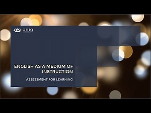 EMI Assessment for Learning #1