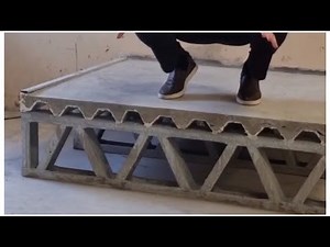 Light gauge steel frame building with lightweight concrete infill ECOLIT