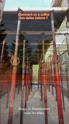 Tuto coffrage dalle béton | Comment nous avons coffrer notre dalle béton #tutorial #beton #coffrage