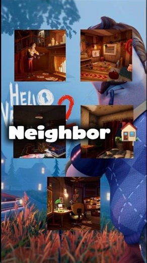 Only ONE Hiding Spot Is Safe From The Neighbor… Can You Find It? #shorts #helloneighbor #gaming