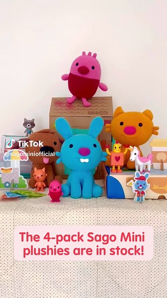 Sago Mini Plushies Now Available for Purchase!