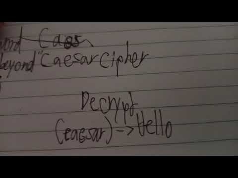 TUTORIAL: on how to encrypt/decrypt Caesar text