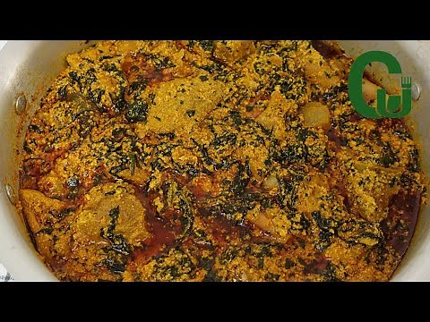 Egusi soup - Frying method | Nigerian Egusi soup recipe - Chinwe Uzoma Kitchen