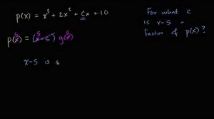Remainder theorem: finding coefficients