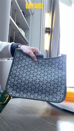 GOYARD Musette bag !! A Hermes Evelyne look alike ??