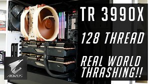AMD 3990x thrashed real world / Gigabyte TRX40 build
