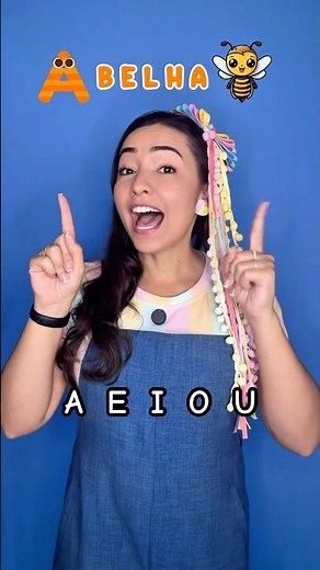 A E I O U- aprenda as vogais cantando 🎶#educaçãoinfantil #musicainfantil #alfabetização