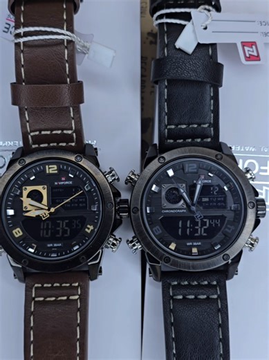 Minimal. Masculine. Timeless. The Naviforce men watch is built for the modern man who values clean design and everyday reliability. Perfect for work, casual, or weekend fits.at 3500ksh 🔹️Quartz Movement – Accurate timekeeping with low maintenance 🔹️Elegant Minimal Dial – Clean, classic design that never goes out of style 🔹️Comfortable Leather Strap – Durable, stylish, and comfortable for daily wear 🔹️ Date Display Function – Stay organized at a glance 🔹️Water Resistant (30M) – Handles splas