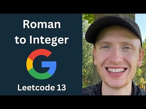 Roman to Integer - Leetcode 13 - Arrays & Strings (Python)