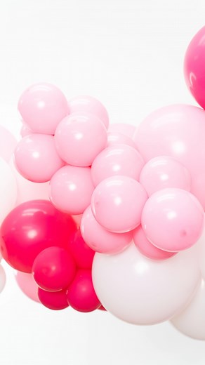 Looking for the easiest way to make a small balloon garland? Start with 5” balloons inflated down to about 4” for a perfect round shape. Tie them into pairs, twist into quads, and then connect the quads to build a tight, flexible cluster. This method creates a small balloon garland that’s easy to shape, easy to attach, and perfect for filling gaps or adding texture to any balloon design. Save this balloon hack for your next setup! | House of Party