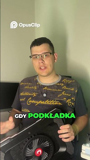 Czy podkładka pod laptopa zmniejsza temperatury? TEST #gaming #laptop #laptopcooler #pc