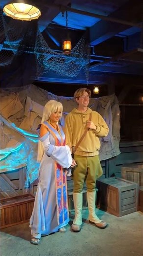 Milo Thatch and Kida from Atlantis: The Lost Empire