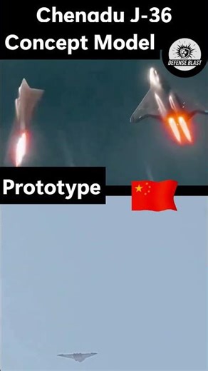 China’s J-36 Fighter 😳 | Tailless Tri-Jet Stealth Beast