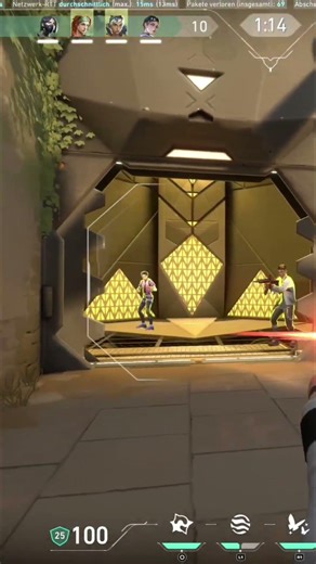 German Commentary: Epic Entry Frags & Clutch Defense! #shorts