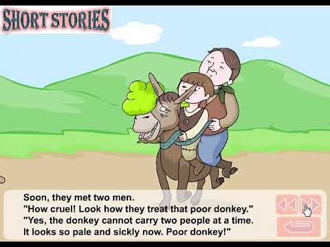 SHORT STORY - THE MAN, HIS SON AND THEIR DONKEY
