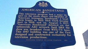 American Bandstand Historical Marker
