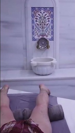 💈UNIQUE TURKISH BATH RELAXING ASMR EXPERIENCE | WASH & SCRUB & MASSAGE w/ FOAM #turkishbath