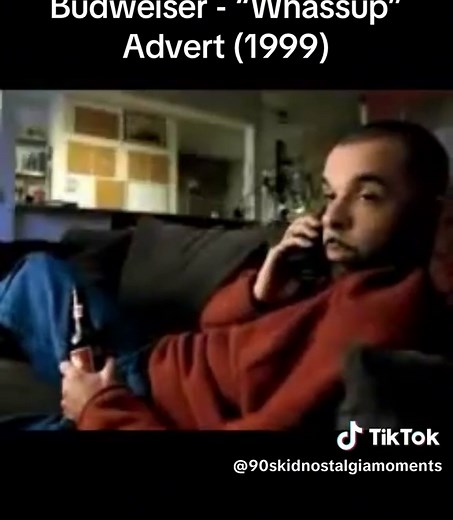 The Budweiser “Whassup” advert first aired in 1999 and became one of the most iconic and widely imitated commercials of all time. The ad featured a group of friends answering the phone and repeatedly yelling “Whassup?!” in exaggerated voices, capturing a fun and relatable moment that instantly connected with audiences. What started as a simple beer commercial quickly became a global phenomenon, spawning parodies, pop culture references, and endless impressions from fans. The ad’s success cemente