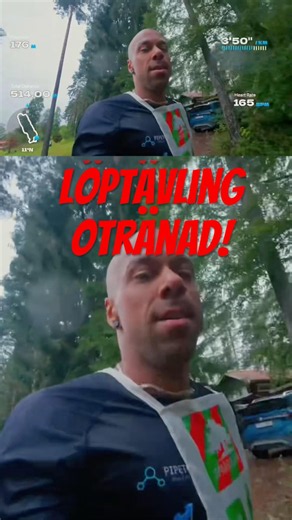 Springer en löptävling, otränad!?