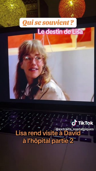 Lisa s’emballe concernant sa relation avec David 🤣🎬 #ledestindelisa #serieculte #extraitserie #extraitculte #tiktokserie #sceneculte