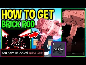 How To Get BRICK ROD in FISCH! 😱 (Step by Step Guide!) Unlock Brick Rod on Fisch Roblox