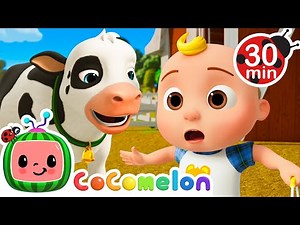 CoComelon Farm Animals For Kids | Old MacDonald + BINGO + More CoComelon Nursery Rhymes & Kids Songs