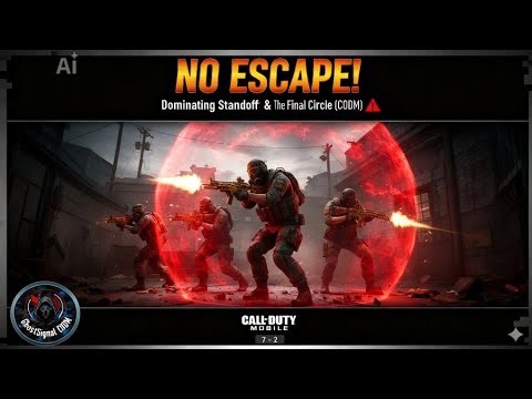 NO ESCAPE! Dominating Standoff & The Final Circle (CODM)