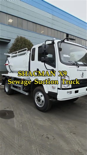SHACMAN X9 6000L Vacuum Sewage Suction Truck ✅154HP Cummins engine, reliable chassis. ✅6000L tank, compact and flexible. ✅6m suction depth, anti-overflow system. Ideal for municipal & industrial waste disposal. 📩Customization available for export. #SHACMANX9SewageSuctionTruck #6000LVacuumTruck #VacuumSuctionTruck #WastewaterTreatment #MunicipalEquipment