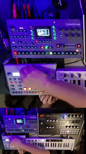 Model:Cycles is TOO easy to program crunchy beats on the fly #elektron #drummachines #beats