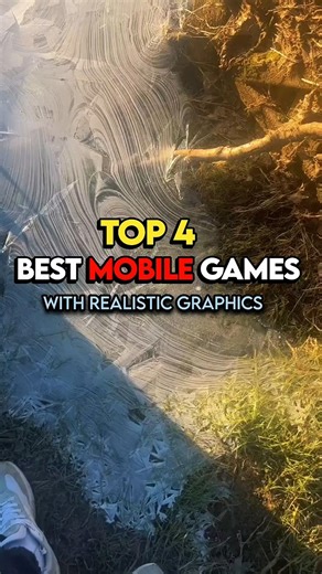 Top 4 Best Mobile Games With Realistic Graphics 😱