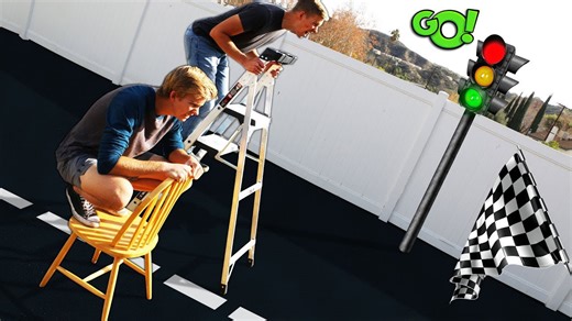 Drag Racing with Random Objects!!