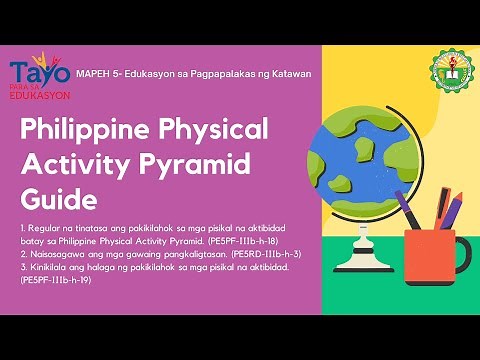 PE 5- Philippine Physical Activity Pyramid Guide (Skill and Health-Related Components)