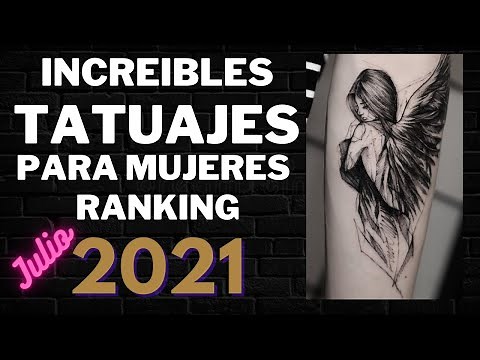¡Increíbles! TATUAJES para mujeres JULIO 2021 / Ranking del mes / Golden Tattoo