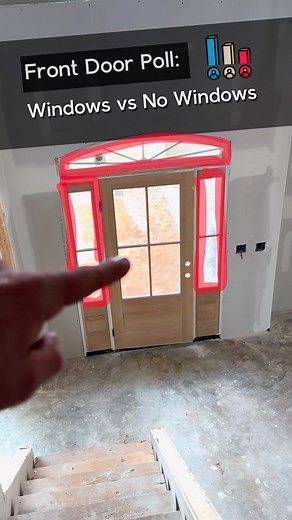 ✅The Ultimate Home Building Checklist in Bio!✅ When front door do you prefer? Transom window and sidelite or no windows at all?#BuilderBrigade #homebuildingtips #homebuilding #customHome #newhome #newhomeconstruction #homedesign #homeinterior #homeinspiration #homesofinstagram #homeinspo #customhomes #housetour #newconstruction #newconstructionhomes #homeplans #farmhouse #modernfarmhouse #interiordesign #construction #buildingahouse #realestatetips #frontdoorpoll #frontdoordesign #frontdoorinspo