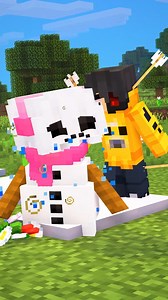 My Snowman is ALIVE! #minecraftonly #minecraftbuilds #minecraftpe #minecraftideas #minecrafts #minecrafttutorial #minecraftpc #minecraftdesigns #minecraftxbox #minecraftonly #minecraftmemes #minecraftuniverse #minecrafthouse #explore | Ethobot