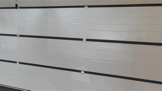 Automatic Sectional Steel Garage Door with Built-in Personnel Door