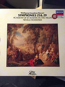 Mozart / Academy Of St. Martin-in-the-Fields Directed By Neville Marriner - Symphony No. 29 In A Major K. 201 / Symphonie No. 25 In G Minor K. 183