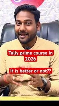 Tally prime computer course in 2026 | tally course karne ke fayde #tallyprime #suhelsir