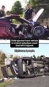 529K views · 2.1K reactions | A violent crash in suburban Grayslake left six people injured, including a 12-year-old who was ejected from a vehicle and transported to a Chicago hospital in critical condition. ⁠ ⁠⁠ #grayslake #illinois #crash #carcrash #chicago | NBC Chicago | Facebook